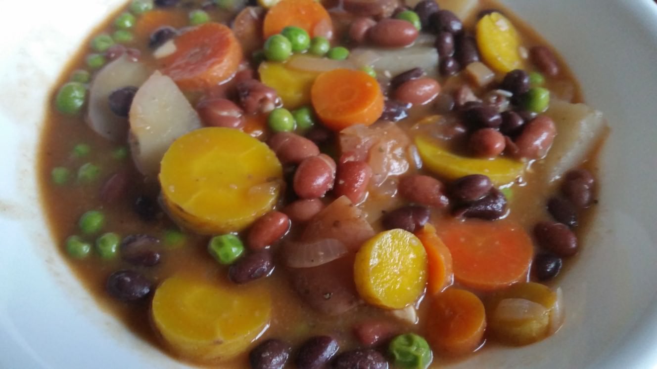 "No Beef" Vegetarian Stew 4