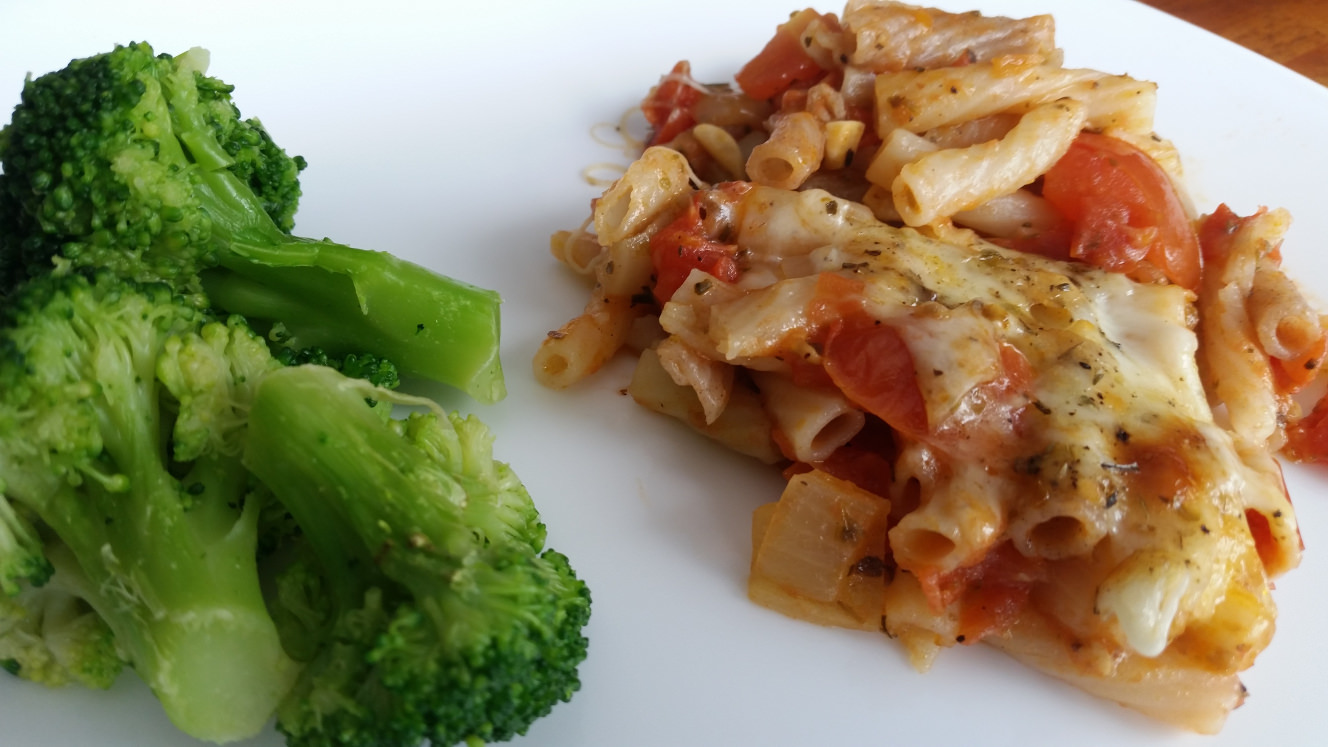Simply Seasoned Tomatoes and Pasta Casserole 3