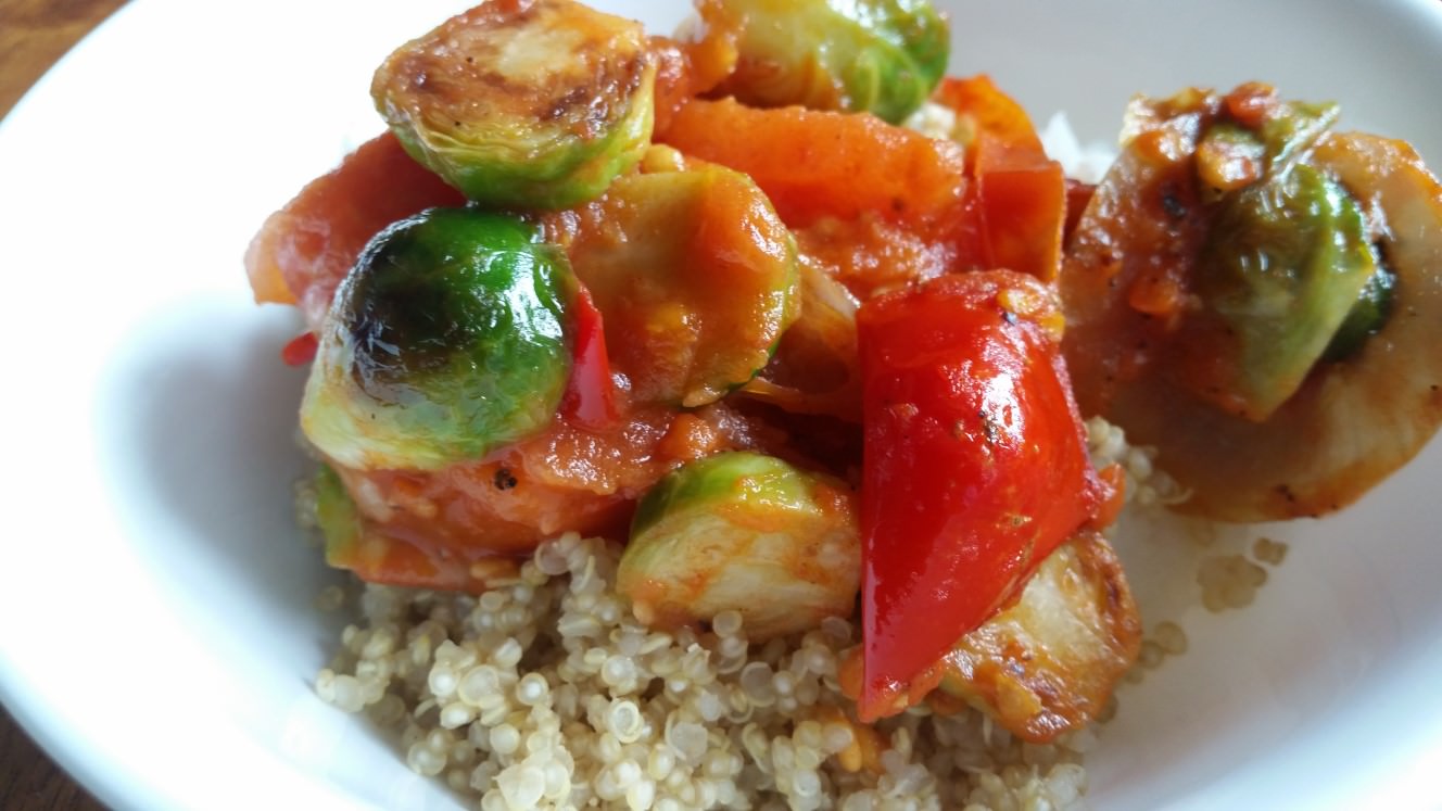 Tomato Brussels Sprouts 1