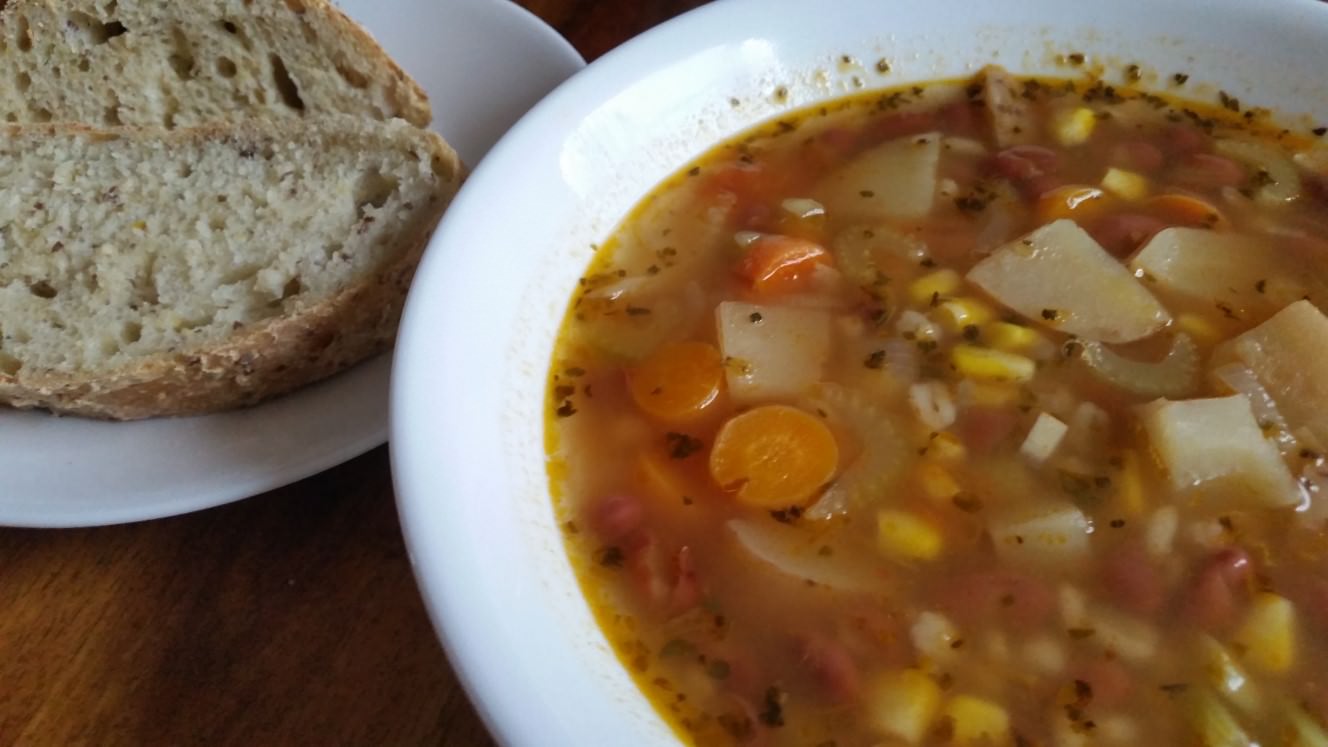 Tomato Vegetable Bean Soup 1