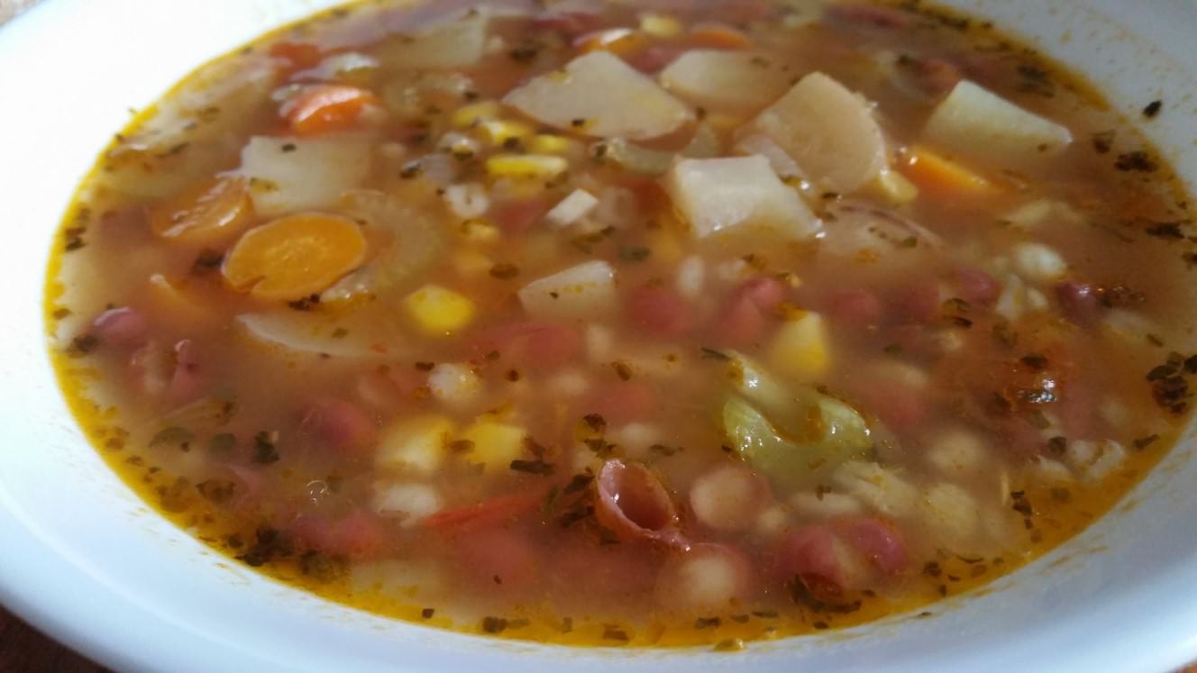 Tomato Vegetable Bean Soup 2