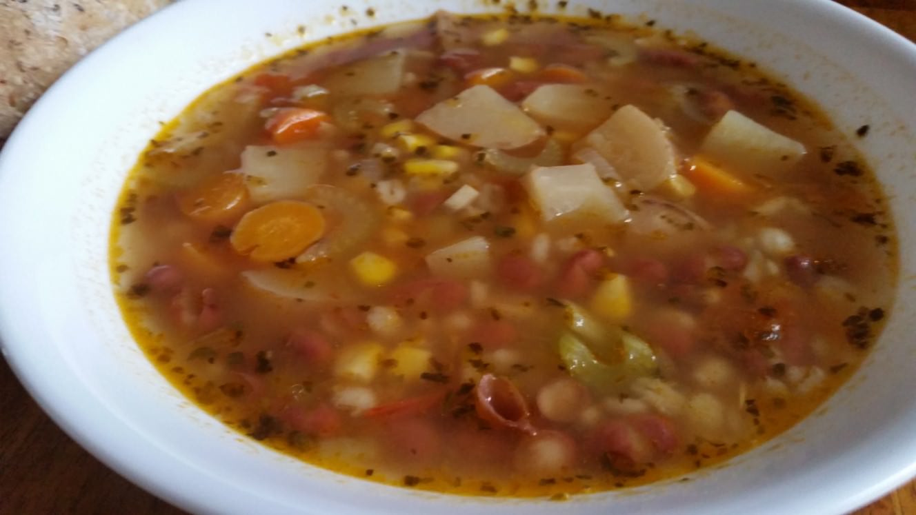 Tomato Vegetable Bean Soup 3