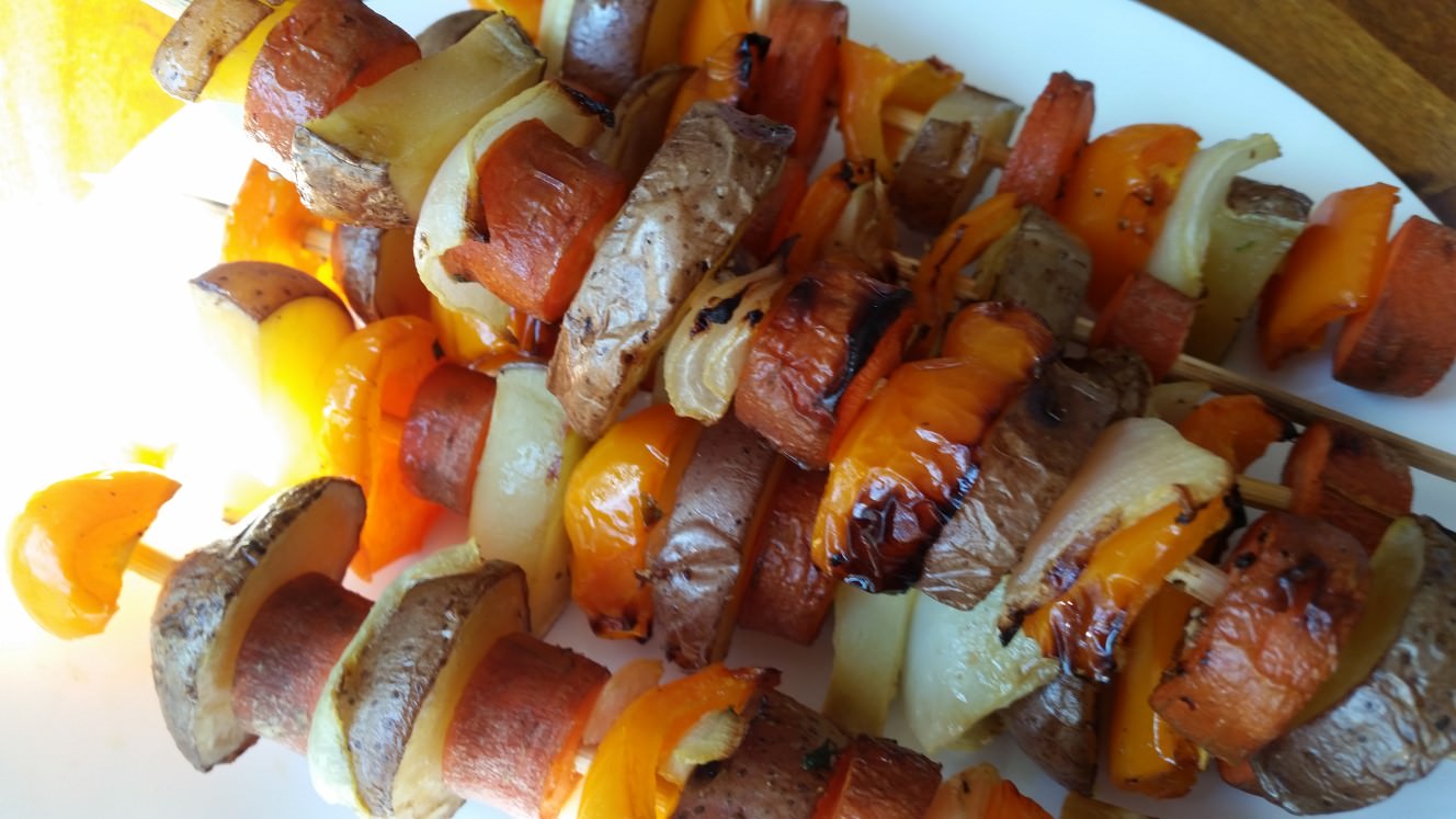 Vegetable Kabobs 2