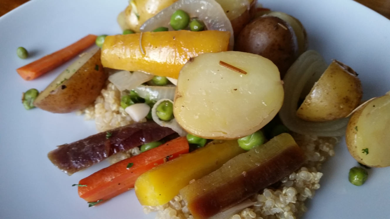 Vegetable Roast with Quinoa