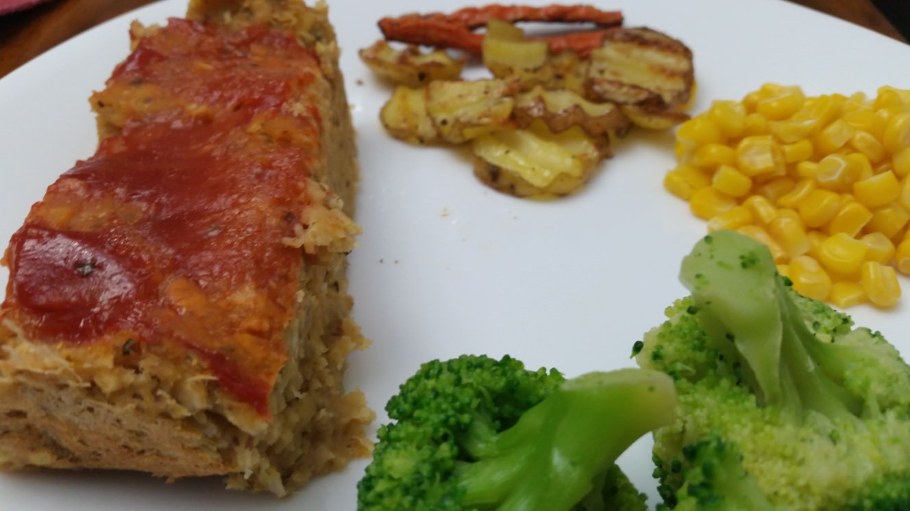 Vegetarian Lentil 'Meatloaf'