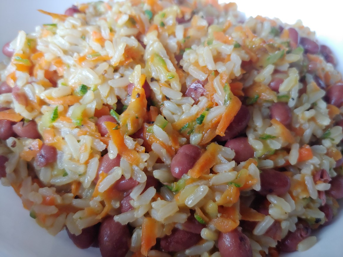 Zucchini and Carrot Rice Pilaf 2